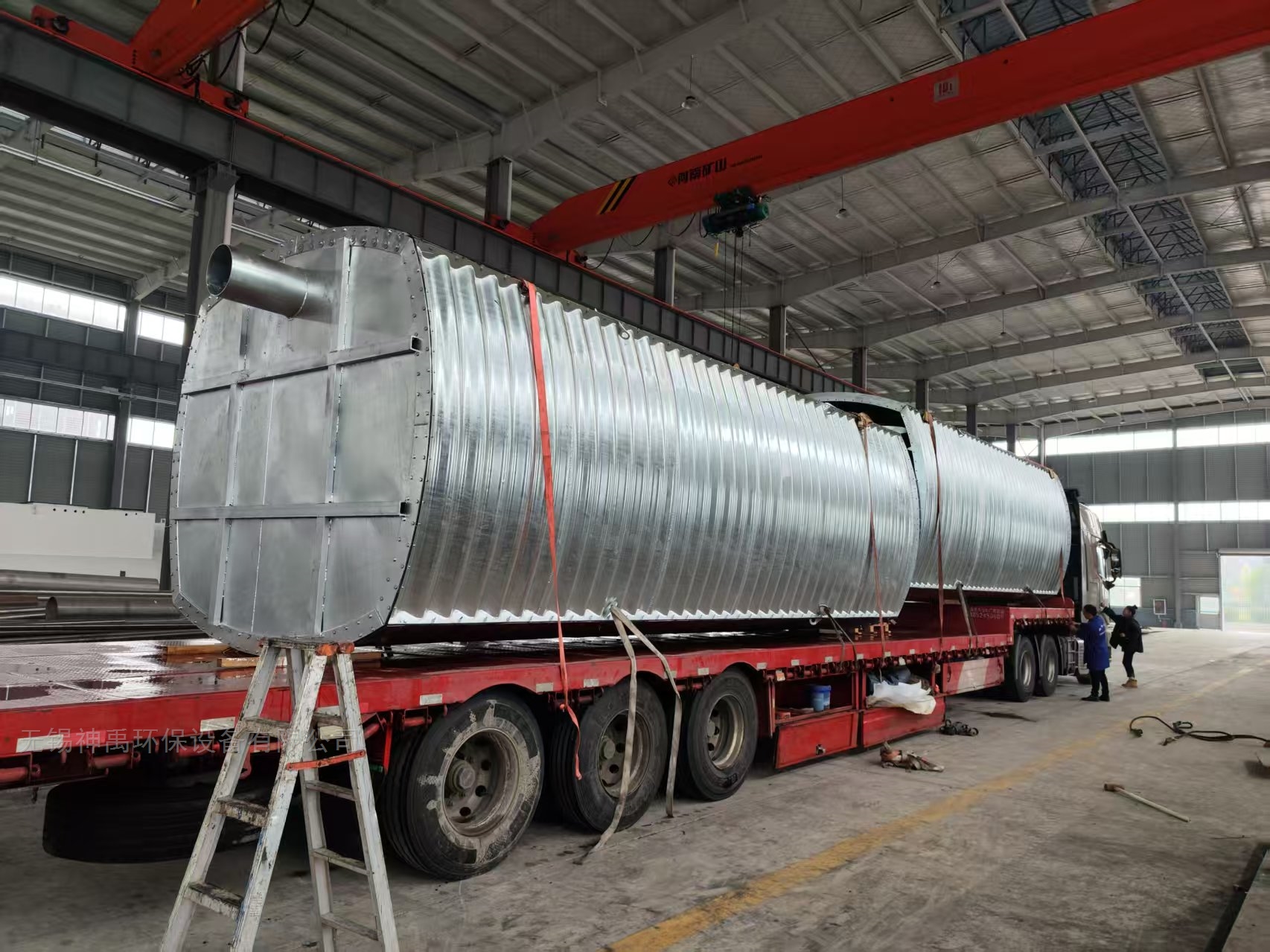 宜昌鋼結(jié)構(gòu)蓄水池發(fā)貨了