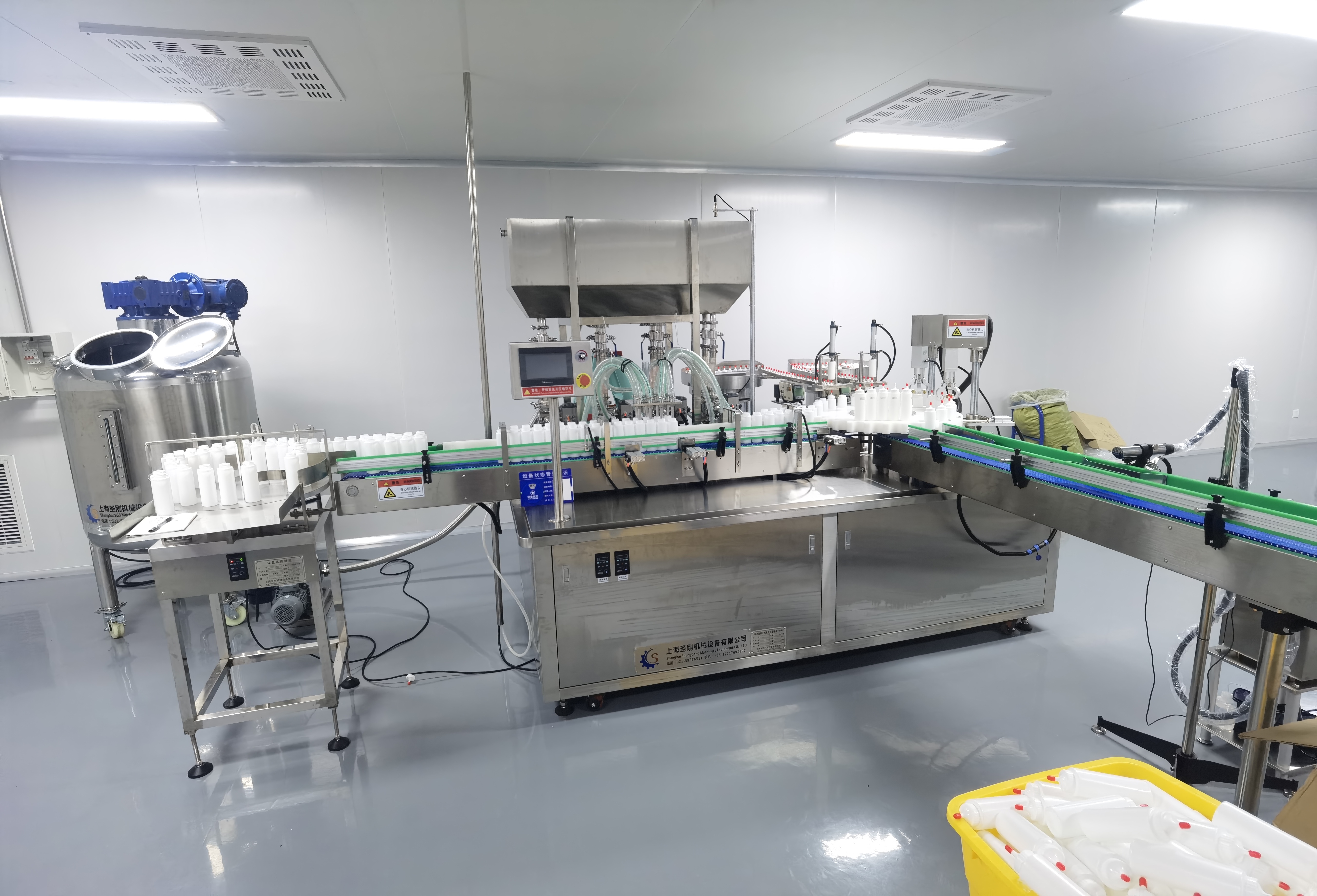 250g 超聲波耦合劑灌裝旋蓋機：精準高效的密封解決方案