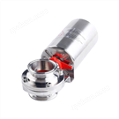 不銹鋼氣動快裝蝶閥