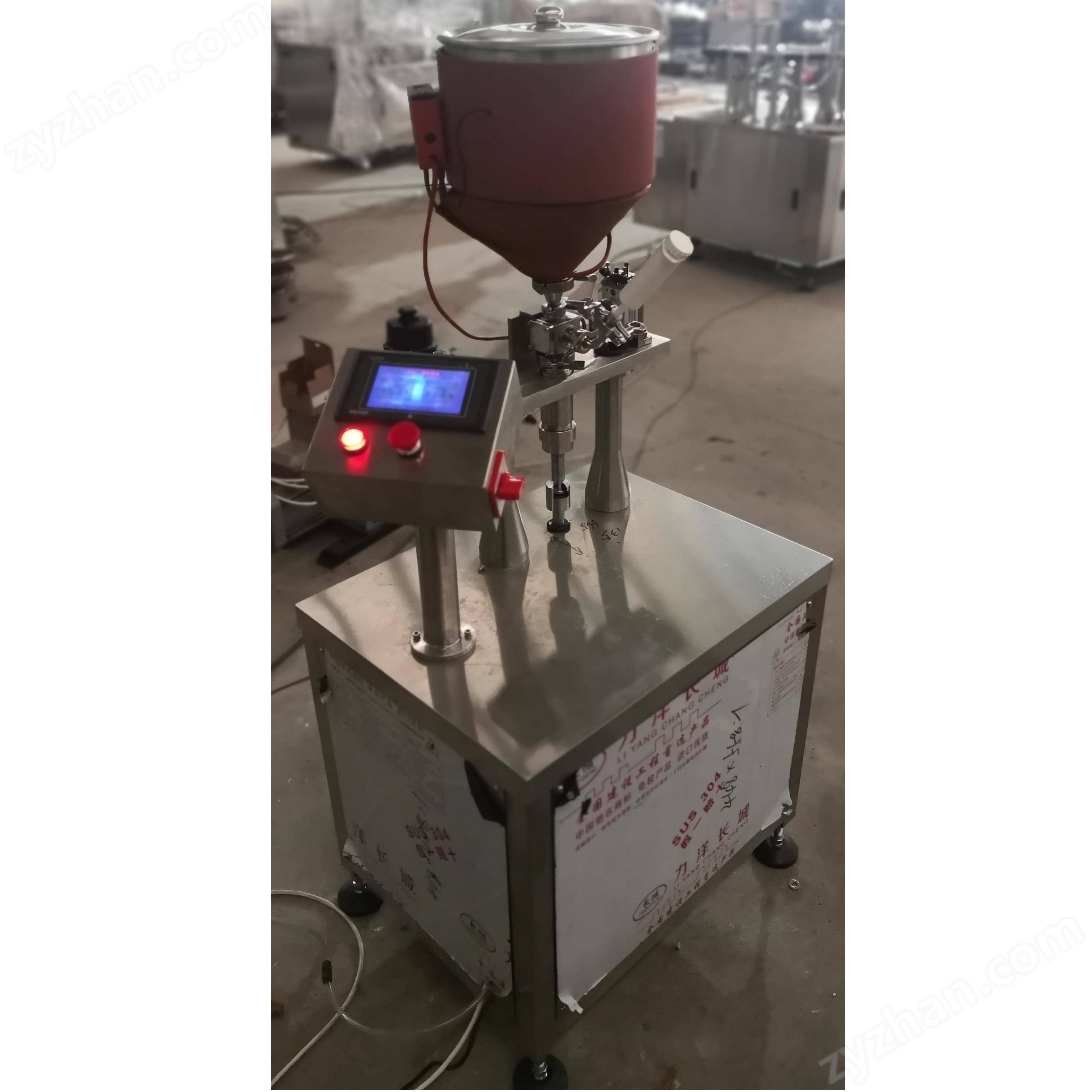 Customized semi-automatic filling machine for infusion agents