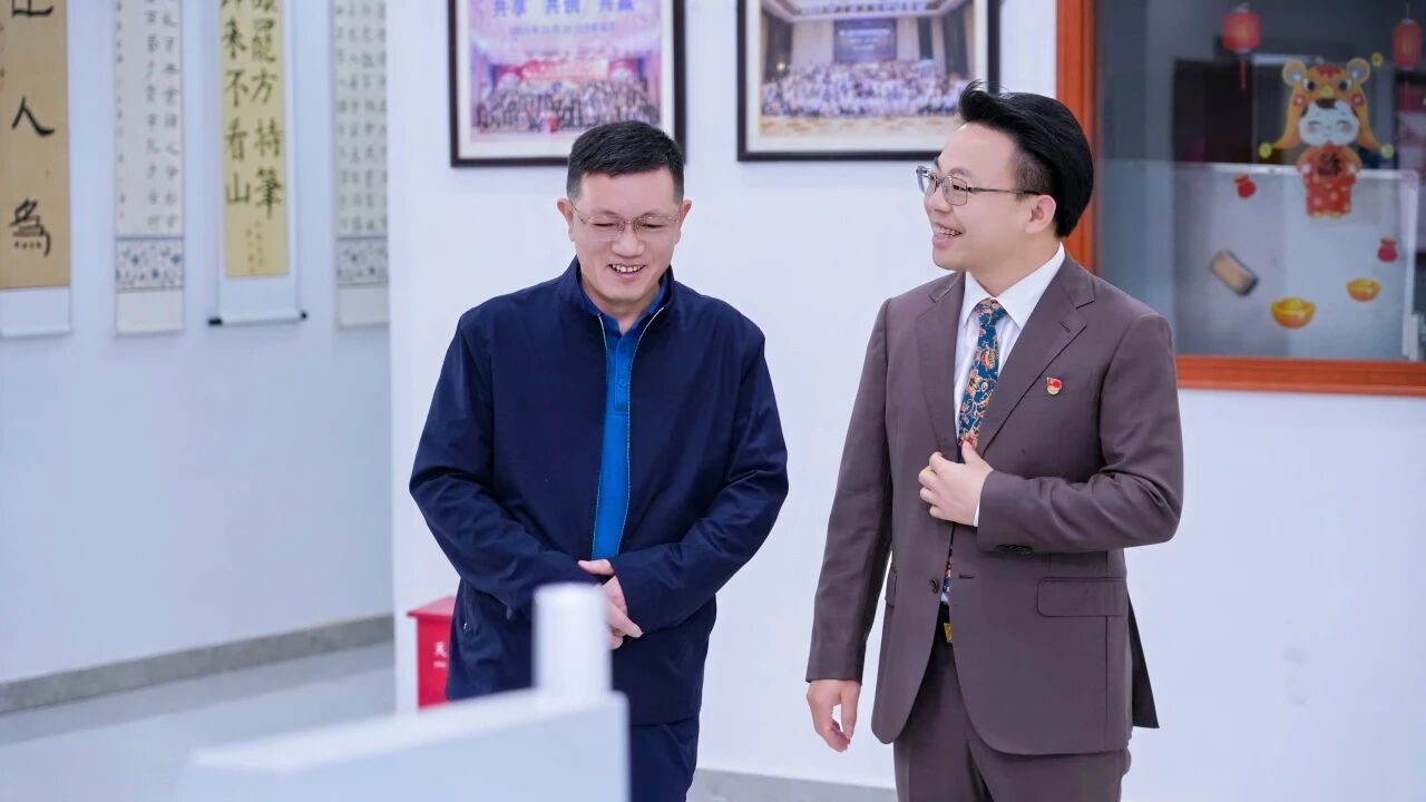 官桥镇党委书记陈生来一行莅临江苏巨天称重设备有限公司考察指导