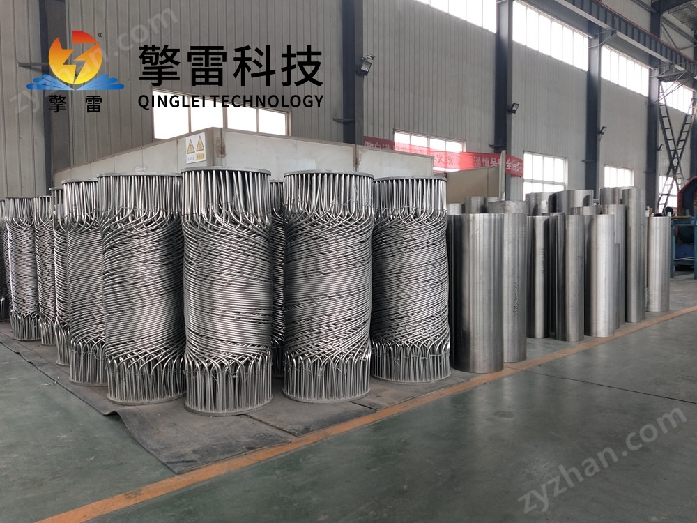 鈦材纏繞式熱交換器簡介