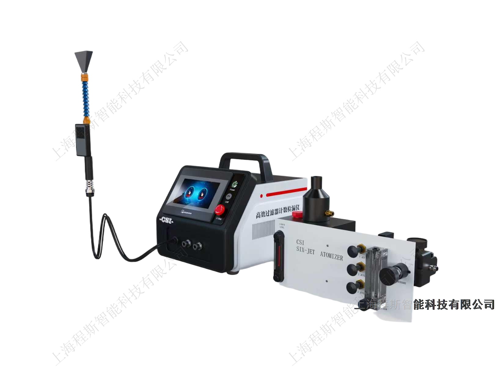 高效過(guò)濾器計(jì)數(shù)檢漏測(cè)試儀